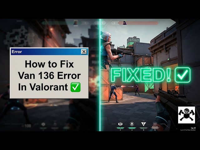 How to Fix Van 136 Error In Valorant ✅