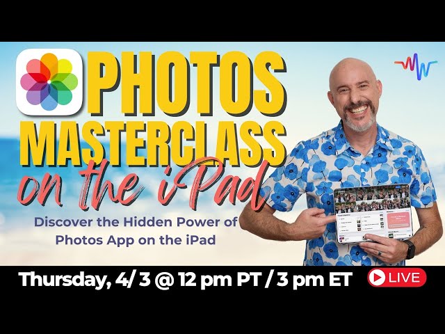 iPad Photo Mastery 2025 || Discover Apple Intelligence in The Photos App