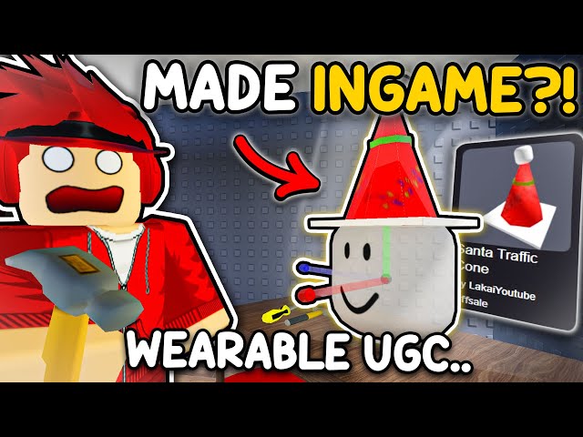 You Can SIMPLY Make CUSTOM MODEL UGCS Inside Roblox!?