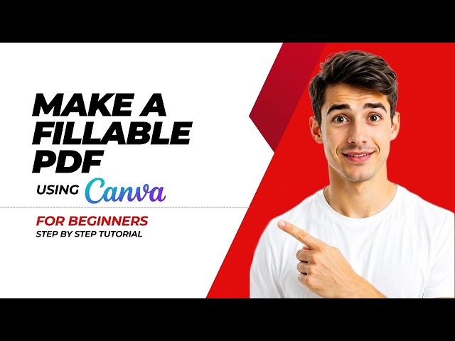 How to Make a Fillable PDF Digital Planner in Canva [2026 Guide]