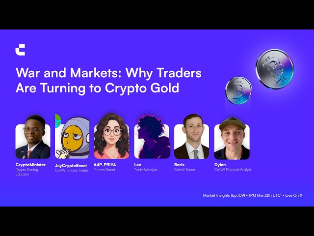War and Markets: Why Traders Are Turning to Crypto Gold