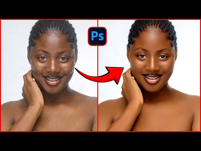 High-End Skin Retouching Tutorial For Beginners in Photoshop
