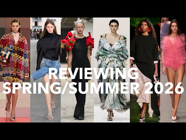 4 Fashion Professionals Review the Spring 2026 Shows!