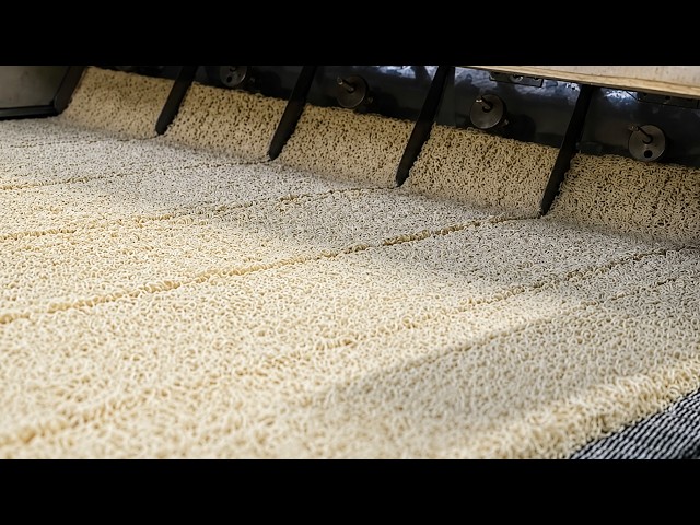 The mass production process for cup noodles. A factory producing Vietnam's most popular cup noodles.