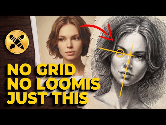 The Face Drawing Technique That Replaces Loomis Completely!