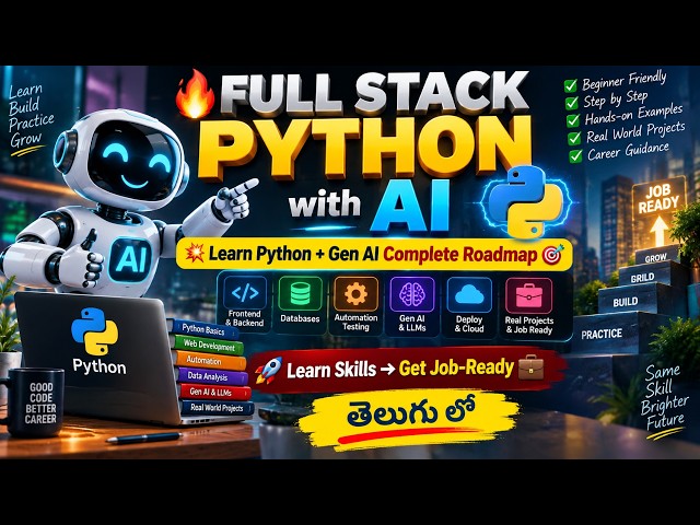 Python | What is Full Stack Python & Gen AI with AI 2027 | Gen AI with AI Jobs | Naresh IT