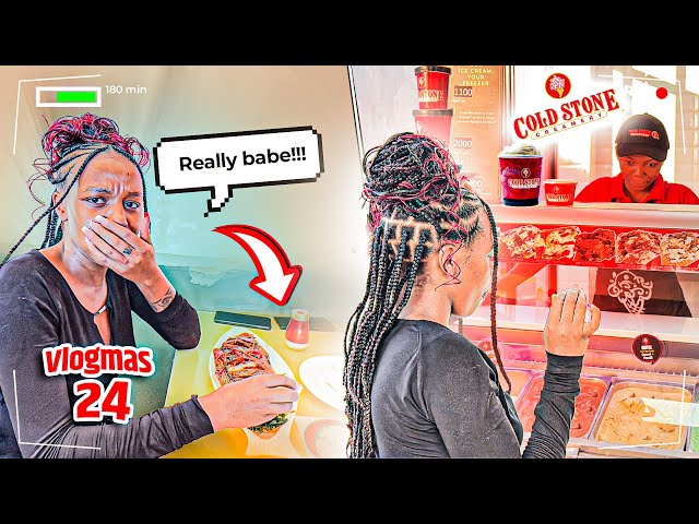 Taking My GF Out for a Date before She Goes Home for Christmas |She Didn't Expect This! | VLOGMAS 24