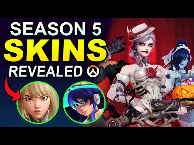 All New Skins, Solo Leveling Collab, Doctrine, & MORE! - Overwatch Season 5 Trailer Breakdown