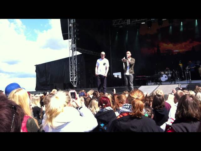 Ankerstjerne & Xander - Den første nat (Live, Skive Festival 2012)