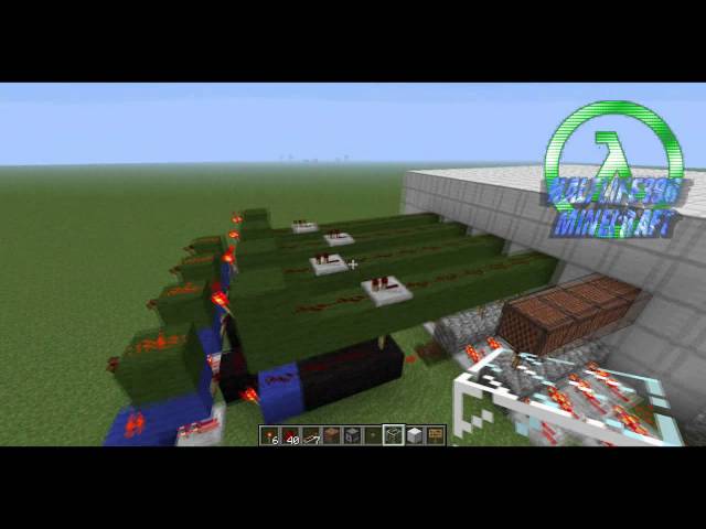 Halflife390 Does Redstone 1: Four Button lock and piston door