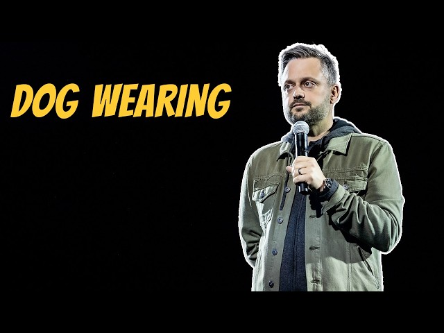 Nate Bargatze Explains How His Dog Wore a Party Hat Over One Eye for Six Hours