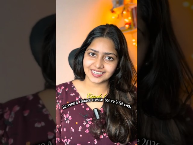 2026 തീരുന്നതിനു മുന്നേ content creator ആവണോ