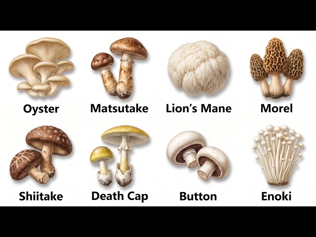 Every Mushroom Explained