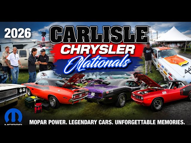 🧨Chrysler Nationals Carlisle 2026 the Granddaddy of all Mopar shows 🔥👍#mopar 