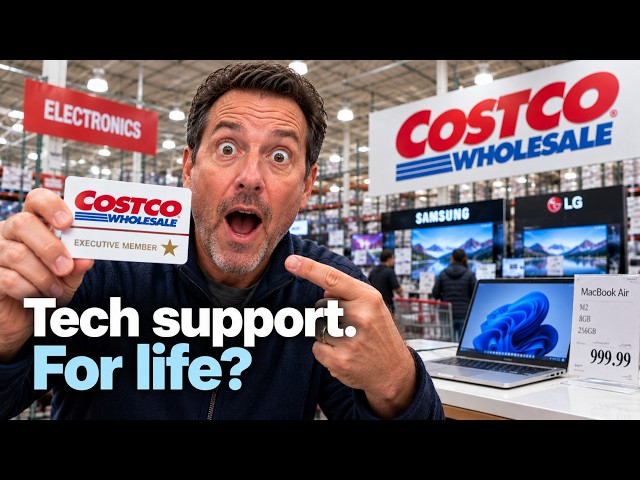 Why Costco gives you free tech support for life