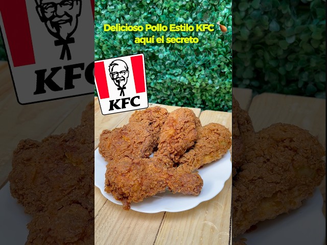 Delicioso Pollo Estilo KFC 🍗 #shorts #shortvideo