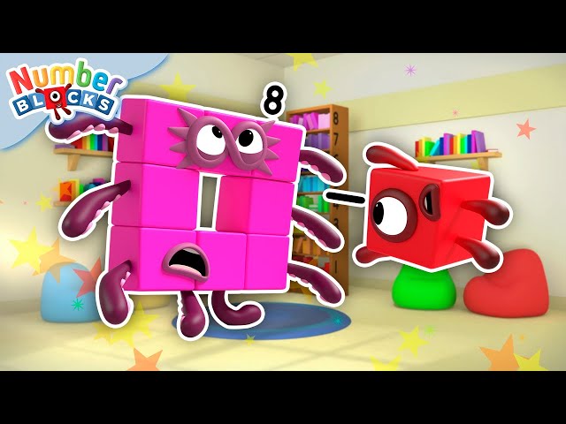 HIPO Y ESTORNUDOS | Aprende a contar | 123 - Dibujos animados para niños | @Numberblocks en español