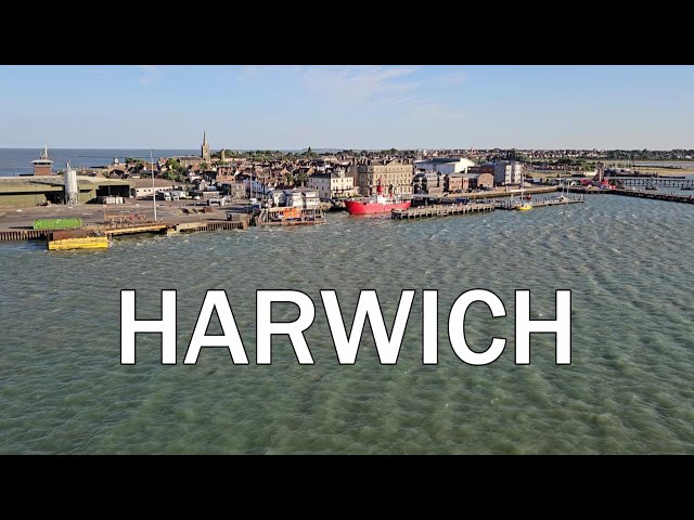 HARWICH - FERRY STENA BRITANNICA ARRIVING TO PORT