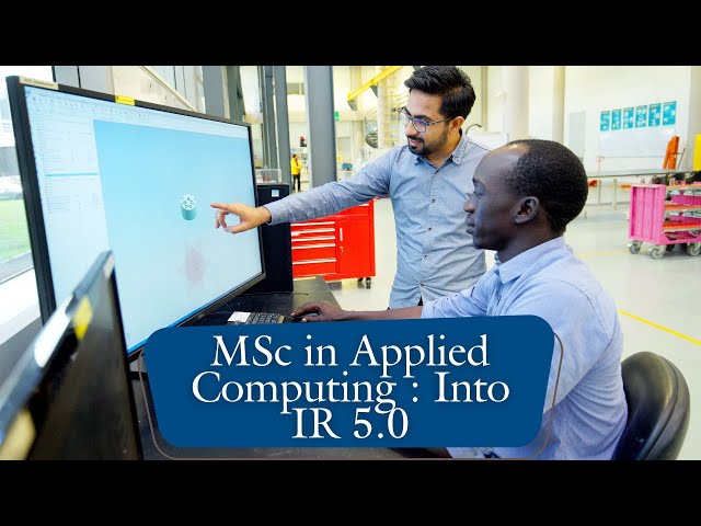 MSc in Applied Computing  Into IR 5 0