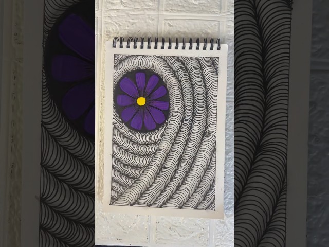 Day 411- Doodle Art Tutorial #doodle #doodleart #drawing #art #zentangle #zen