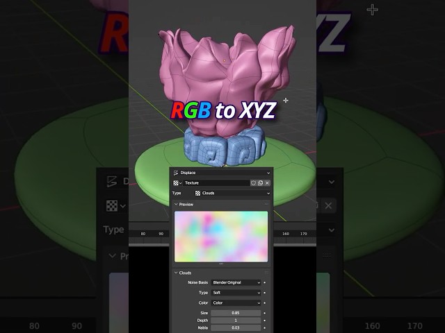 Animate 3D Fire with ZERO Keyframes 🔥 (Blender) #blender3d #b3d