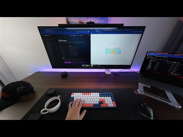 [POV ASMR CODING] Building a Tailwind Portfolio 2.0: Part 1