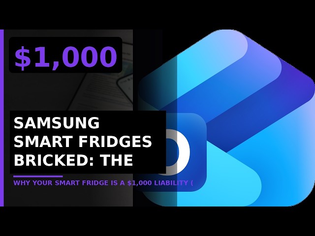 Samsung Smart Fridges Bricked: The $1,000 Firmware Disaster of 2026