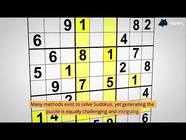 Sudoku Generation