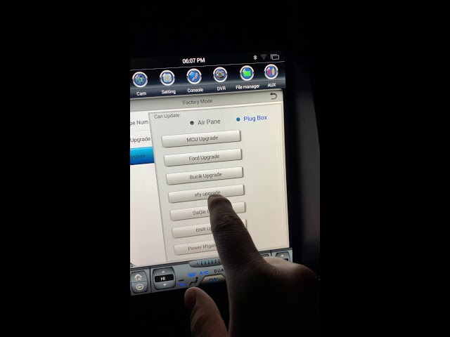 Phoenix Android Radio: Access System Version Settings & Password