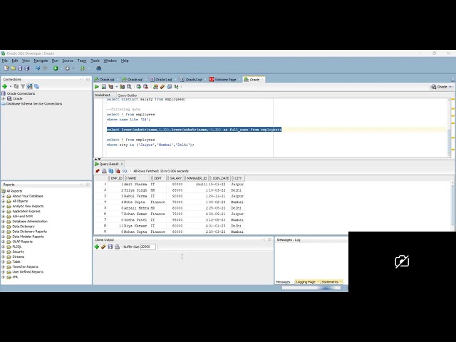 SQL queries learning from basics #sql #plsql #programming  #database #rdbms