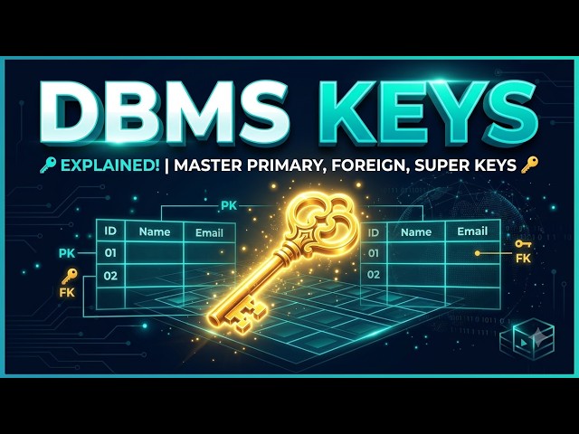 Keys in DBMS