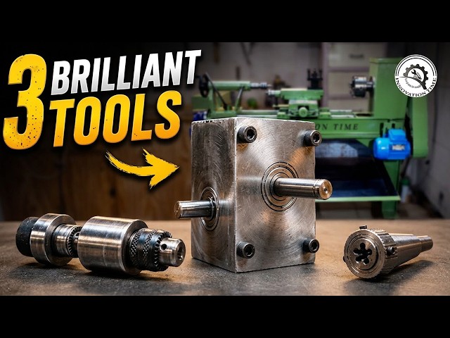 3 Amazing Tools I Made with My Homemade Lathe