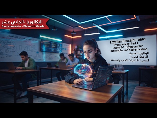 Egyptian Baccalaureate: Programming:Part1- Lesson 2-1: Cryptographic Technologies and Authentication
