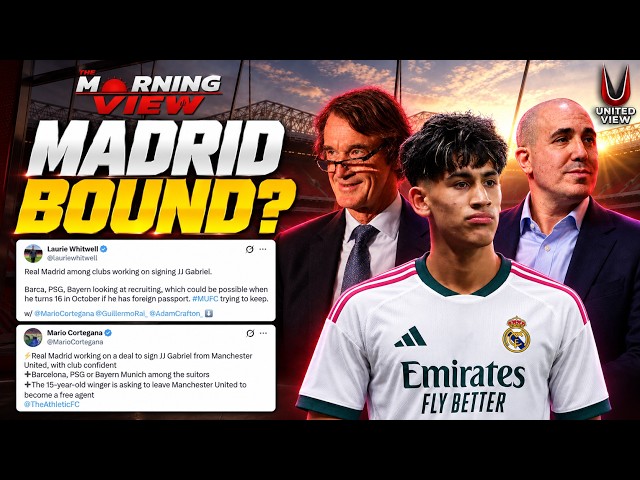Can Man United Stop JJ Gabriel Joining Real Madrid?