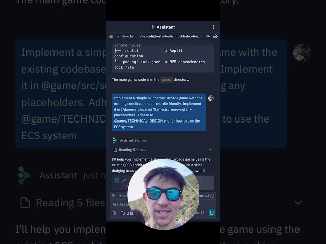 #REPLIT for AI Coding a GAME while ON THE MOVE 🚂