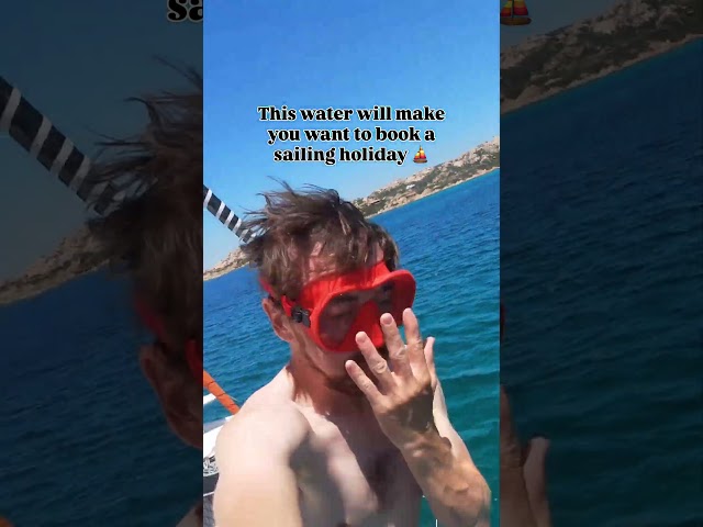 Warning ‼️ If you weren’t thinking about a sailing holiday, you will be after watching this!