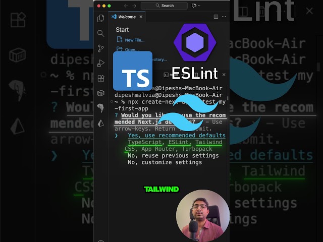 Easy Next.js Setup For Beginners 2025 | Learn Next.js 15 in 30 days - Part 2