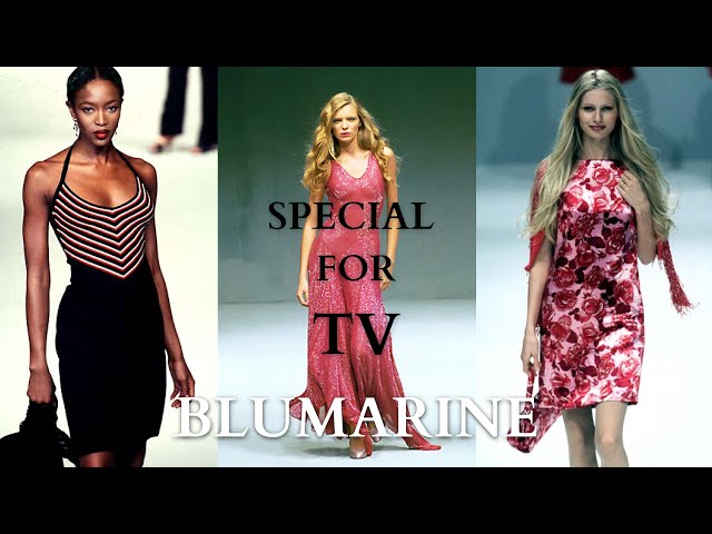 BLUMARINE ( From 1992 to 1999 ) Special For TV 4K - Canale Moda