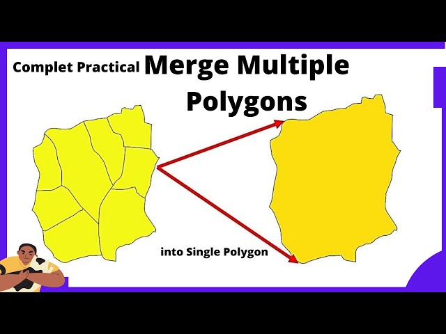 How to Merge Multiple Polygons into a Single Polygon in QGIS 🌍✨ | TechStarPlus