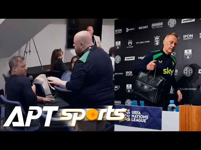 Ireland Press Conference Ends Abruptly After Questions Over Israel Match Controversy| APT Sports