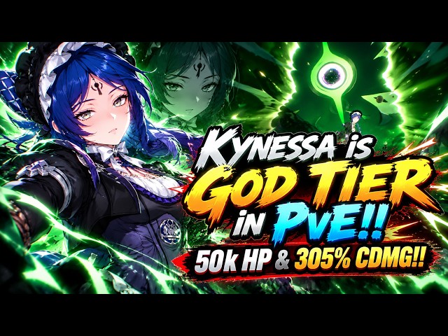 Kynessa's PvE Damage Is Actually INSANE… | Etheria: Restart