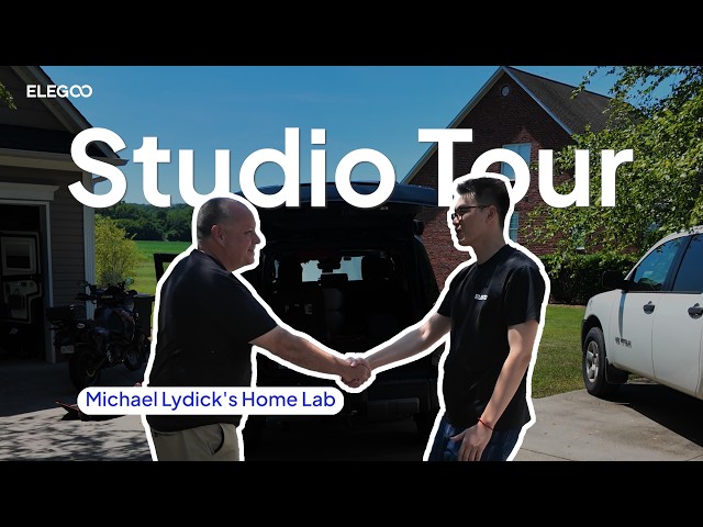 Inside a 3D Printing Expert’s Studio | ELEGOO Studio Tour