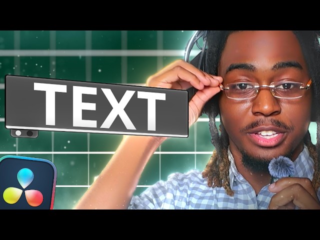 MASTER Text Animations! (FREE METHODS) | Davinci Resolve 21