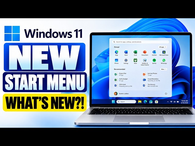 Windows 11 Just Got a NEW Start Menu....HERE WHATS NEW?!