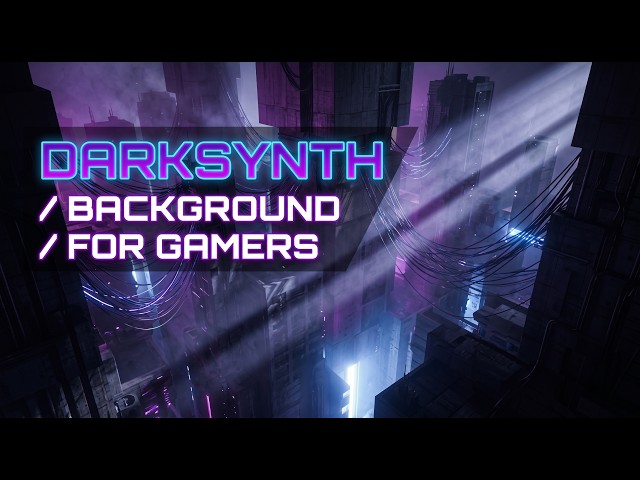 Heavy Synthwave for Coding & Gaming | Transmission: Cyberpunk Darksynth Mix 🦾