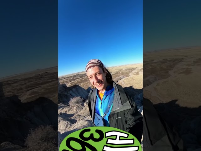 Short of Petrified Forest National Park, AZ (Hike 360° VR Video)