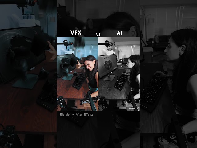 What’s your thoughts on VFX vs AI? #3d #blender #ai