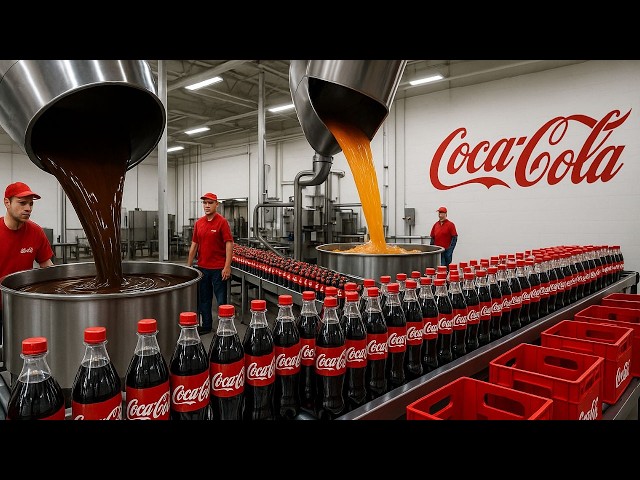 How is Coca-Cola Made? (Coca-Cola Factory)