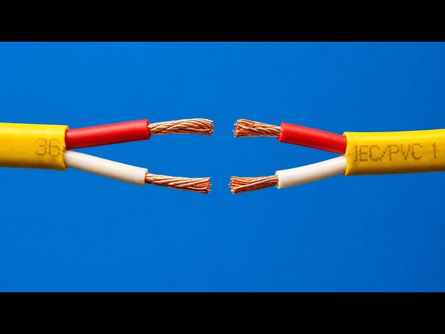 🔌Electricians Don't Tell You This! The Best and Safest Way to Connect Electrical Wires! 😱
