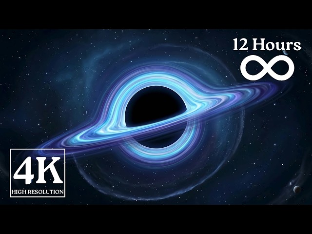 EVENT HORIZON: 4K Black Hole Live Wallpaper | Deep Space Ambient Lofi #blackhole #space